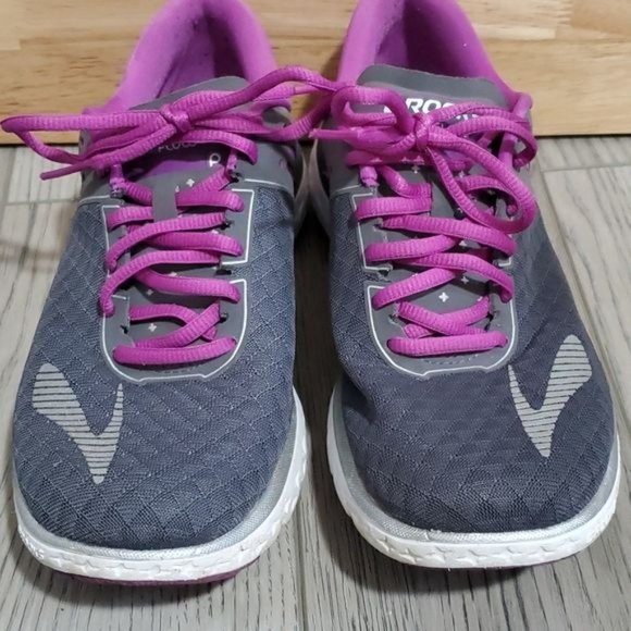 Brooks Pure Flow 6 Running Shoes Sneakers Purple Gray Women's WOMAN'S Size 8 B - Picture 5 of 16